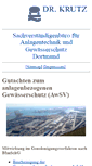 Mobile Screenshot of dr-krutz.de
